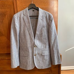 JCrew Ludlow Unstructured Suit Jacket Cotton-Linen
